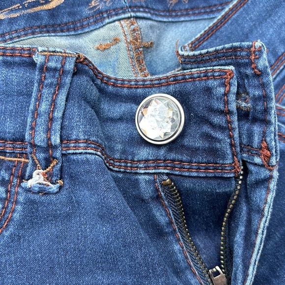 Seven jeans, rocker, slim, size 27, with diamond accented buttons - Picture 3 of 11